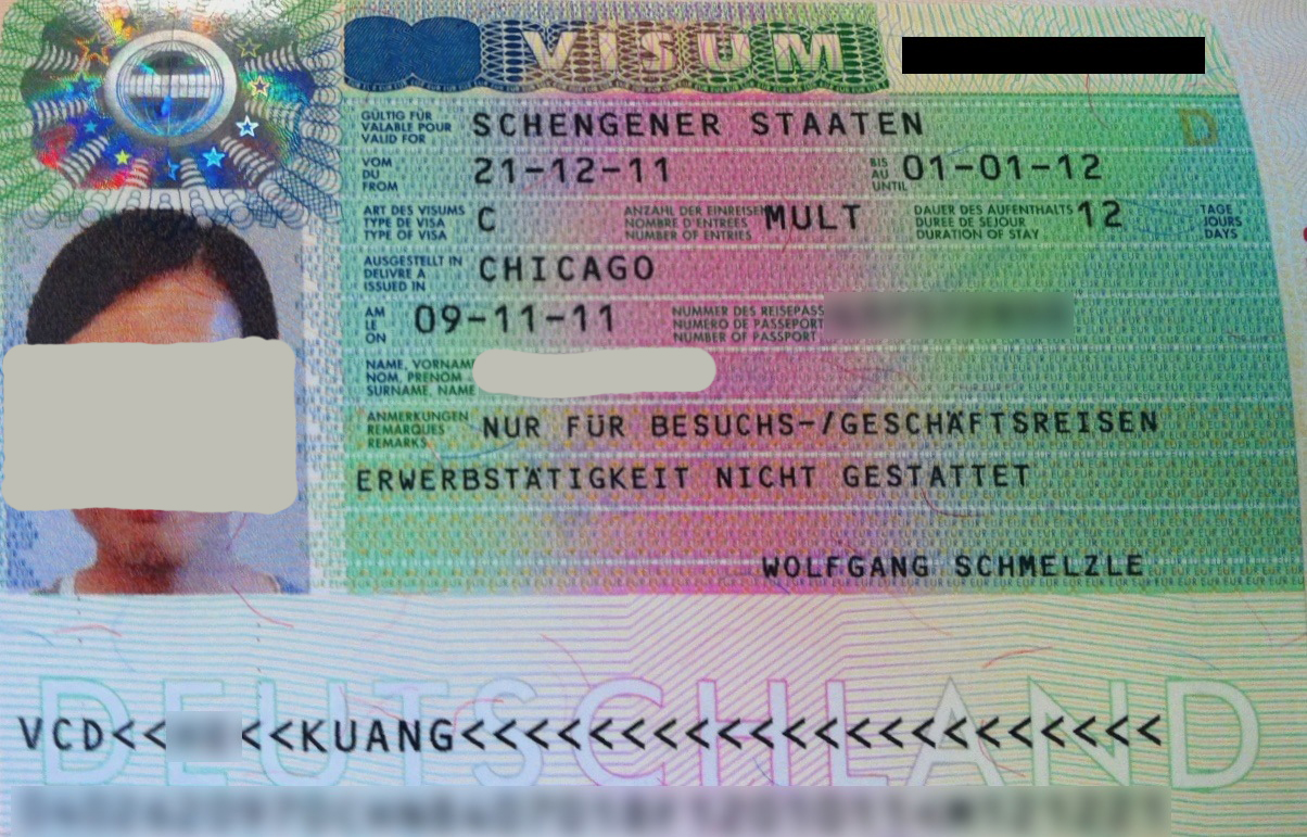 german tourist visa from maldives