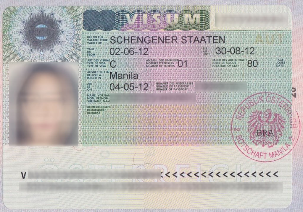 travel visa austria