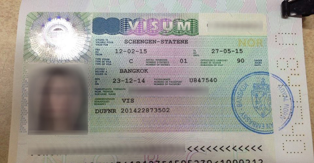 norway tourist visa documents
