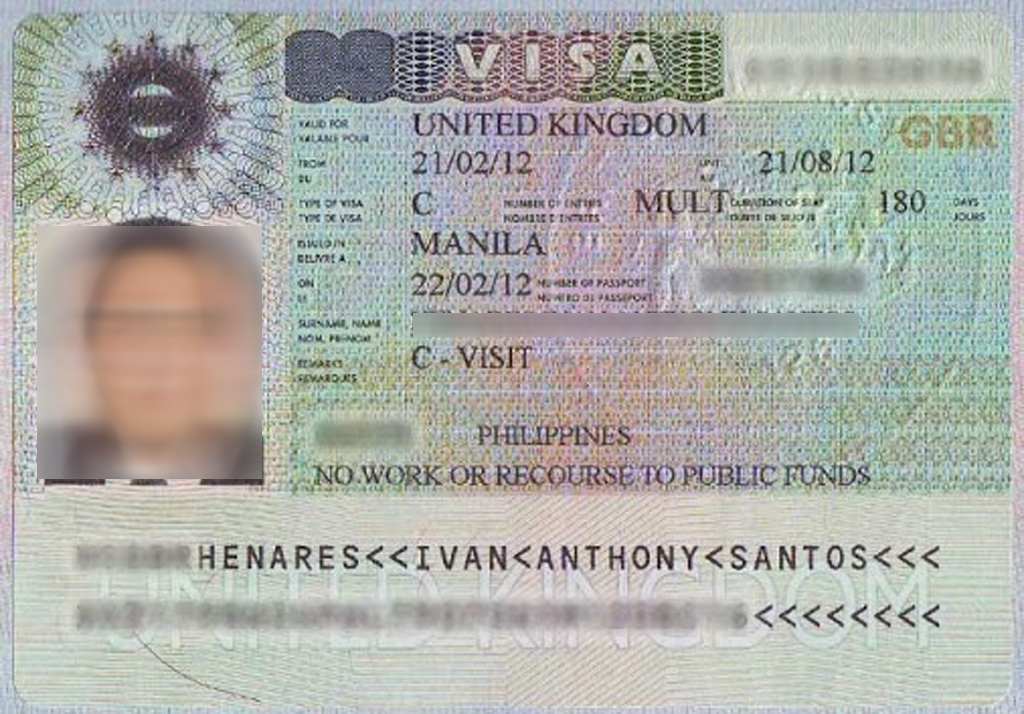 uk tourist visa from usa