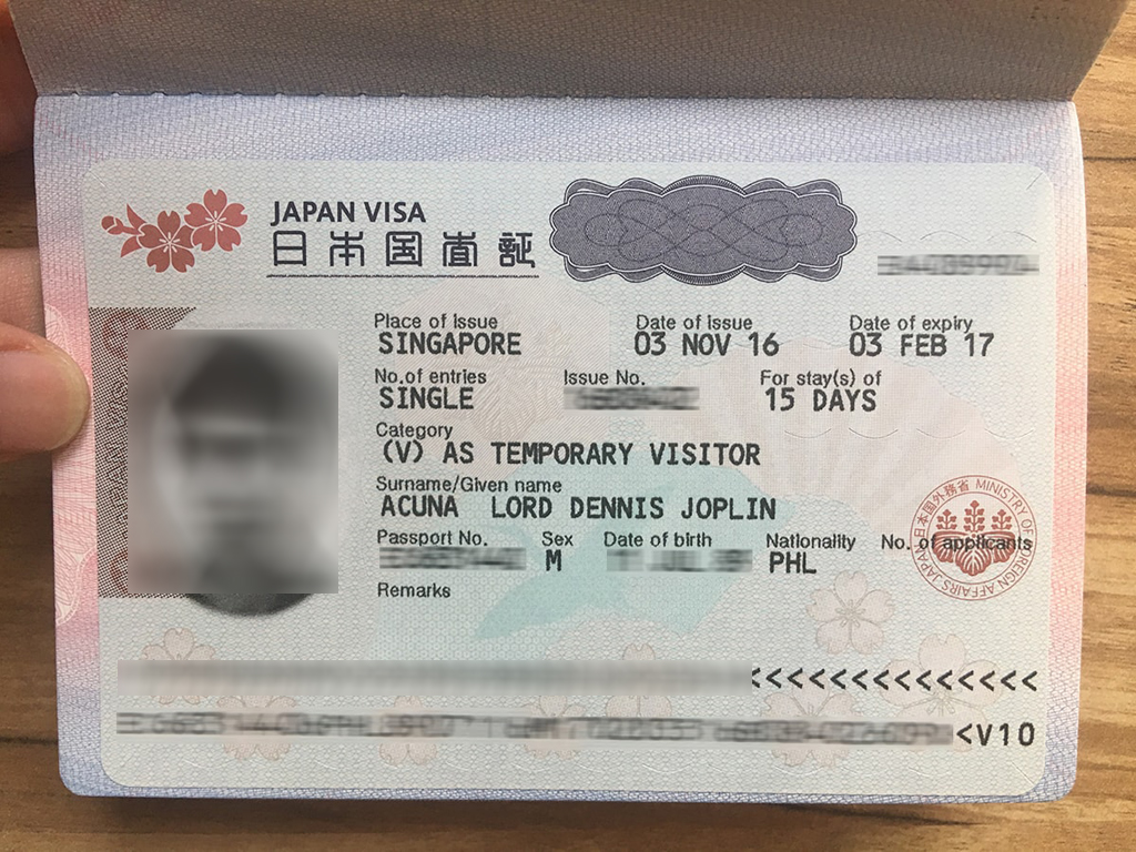 visa requirements travel to japan