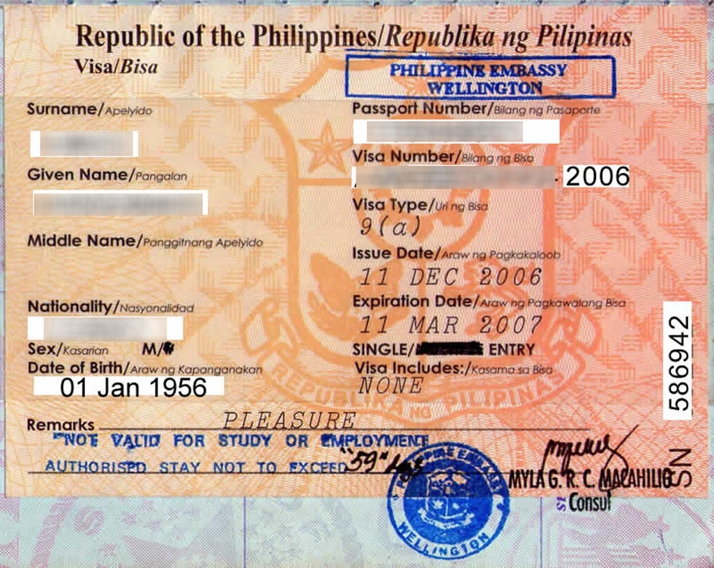 Продлевают ли визу. Филиппины виза. Филиппинская виза. Филиппины виза для россиян. Туристическая виза на Филиппины.